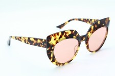 NEW DITA CONIQUE DTS514-53-02 TKT HAVANA GOLD...