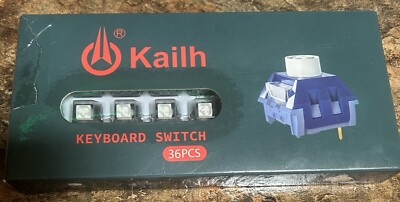 Kailh Keyboard Switch 36 PCS. Black And White