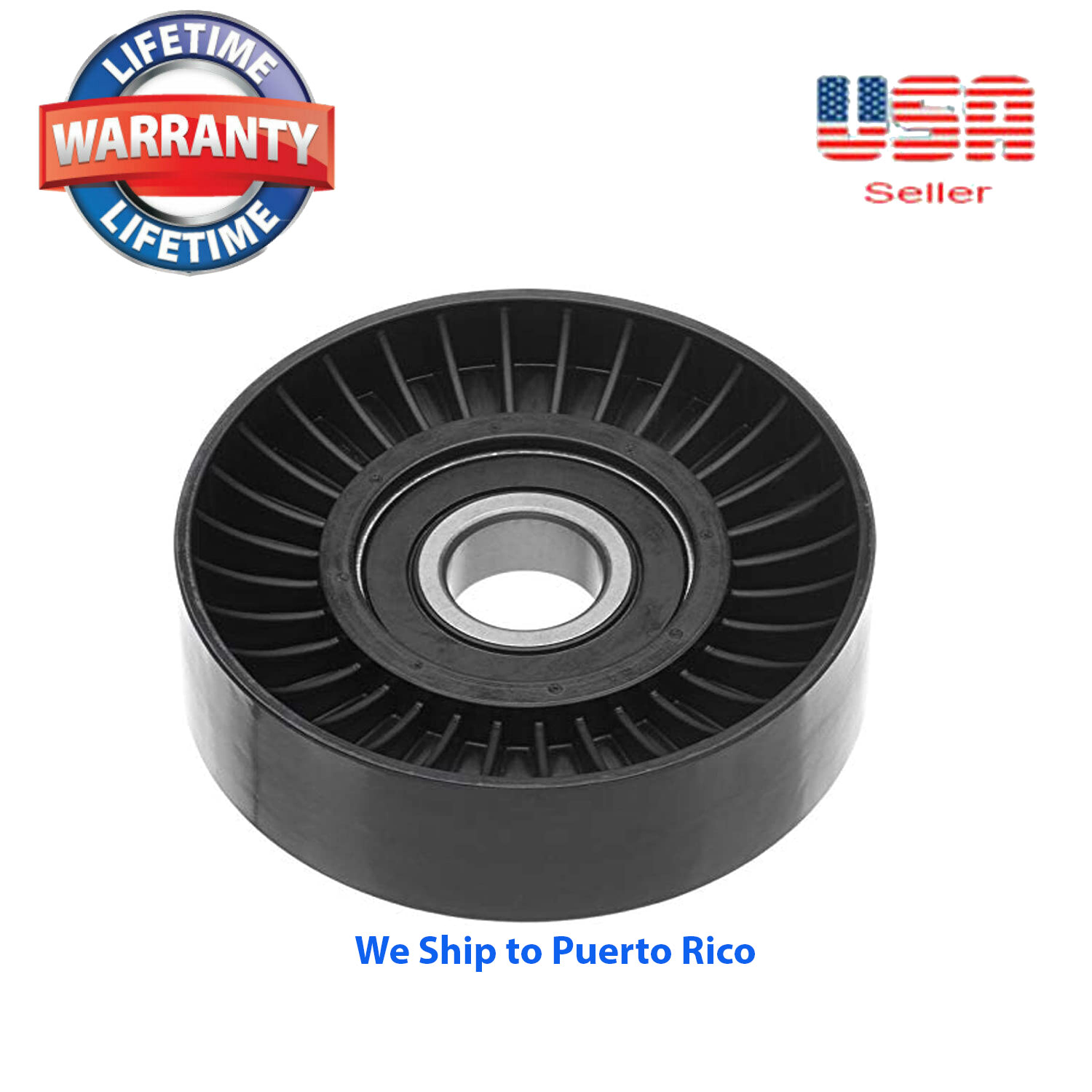 Idler Pulley/Belt Tensioner Pulley 38015 Fits Audi Dodge Ford GM Isuzu Ram eBay