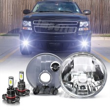 Fit 07-2014 Chevrolet Tahoe Front 4 Inch Round Fog Lights 6000k Wbulbs H16 2x Fit 07-2014 Chevrolet Tahoe Front 4 Inch Round Fog Lights 6000k Wbulbs H16 2x