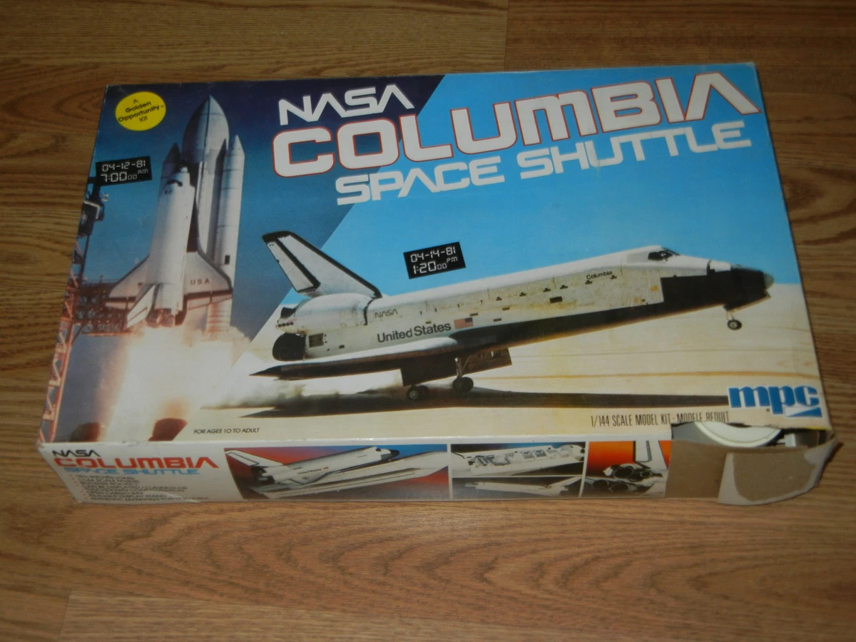 MPC 1:144 NASA Columbia Space Shuttle Model Kit 1982 | eBay
