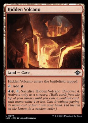 MTG Magic the Gathering Hidden Volcano (277/491) The Lost Caverns of Ixalan LP