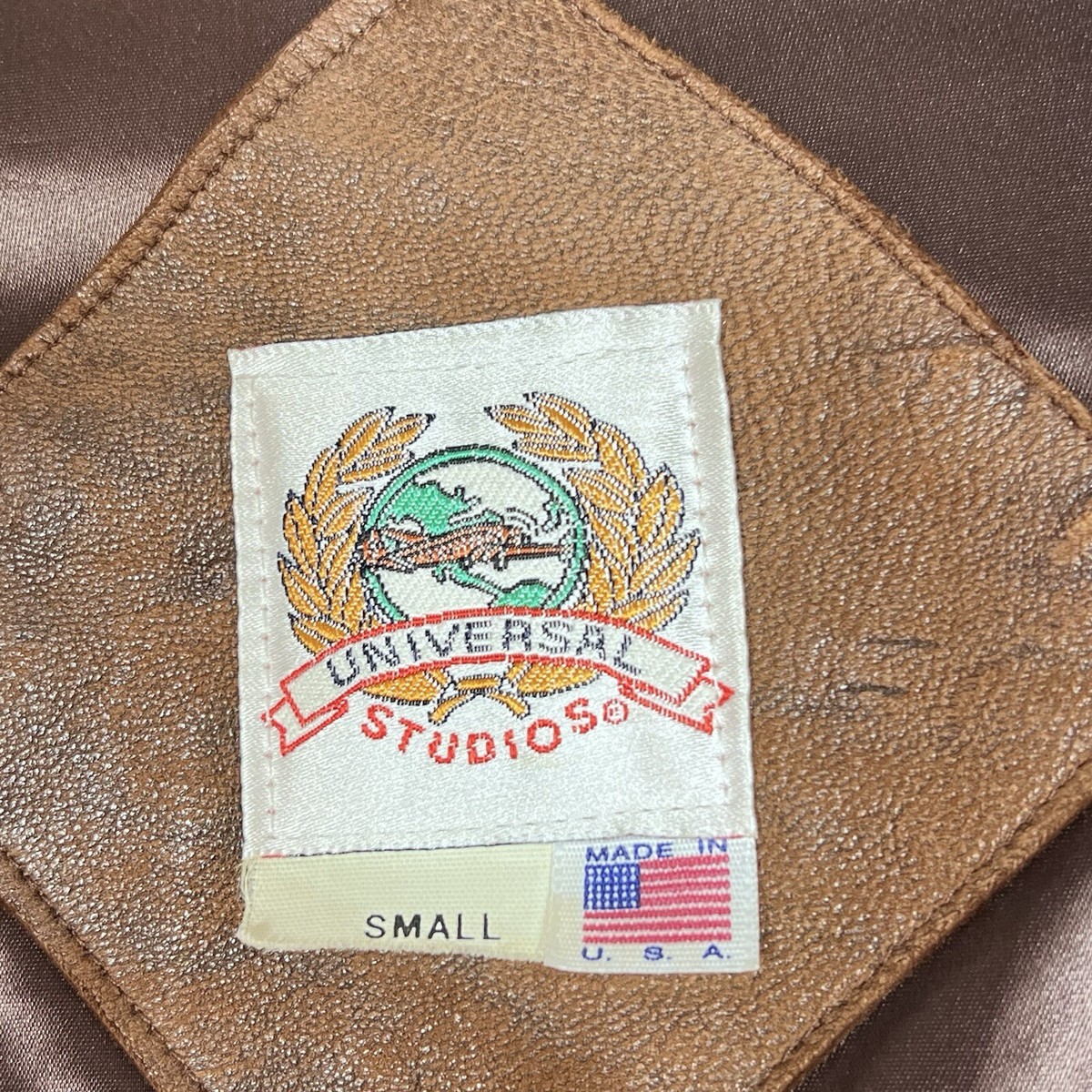 Vintage Universal Studios Pictures Jacket Small Brown Vintage Universal Studios Pictures Jacket Small Brown