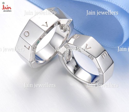 Ensemble De Bagues De Mariage En Or Massif 14 Carats – Trio Pour Elle Et Lui