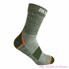 DEXSHELL Waterproof Terrain Walking Ankle Socks -Coolmax Hiking Trekking Camping