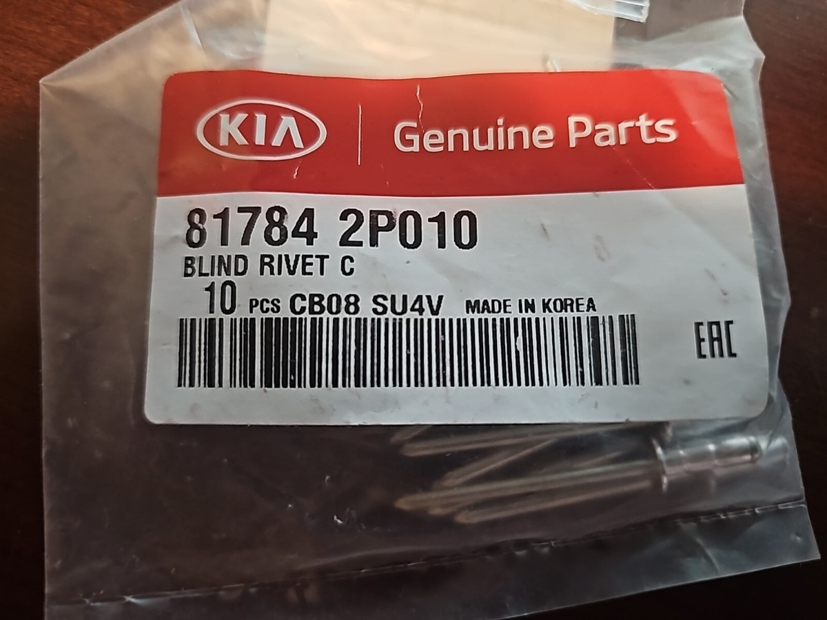 81784 2P010. 15 OEM BRAND NEW KIA BLIND RIVET C | eBay