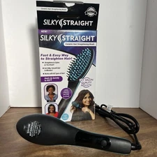 Brand New, Sealed - Silky Straight Ceramic Hair Straightening Brush