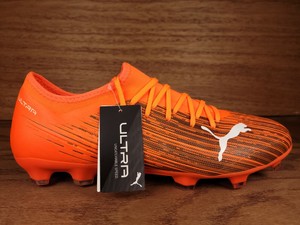 mens orange soccer cleats