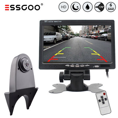 ESSGOO Rückfahrkamera +7'' Monitor Für Sprinter VW Crafter T5 Mitsubishi Peugeot