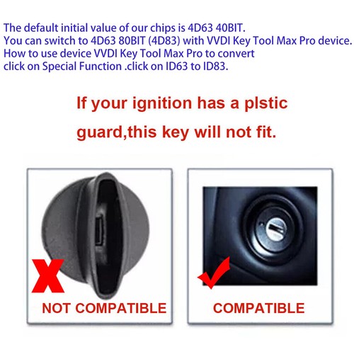 2 For 2006 2007 2008 2009 2010 2011 2012 Ford Fusion Keyless Remote Key Fob - Picture 3 of 6