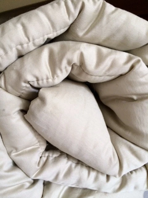 Certified Organic Cotton Merino Wool Comforter Duvet Four Seasons Sleep Beyond - Image 2 of 4
