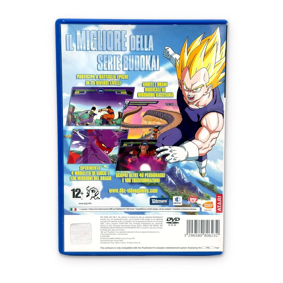 Gioco per PS2 playstation Dragonball Infinite World Bandai completo funzionante, foto 2 di 5