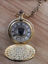 American Civil War Gold Full Hunter Pocket Watch Roman Numerals Second Hand Work