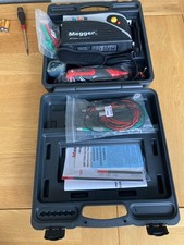 Megger multifunction tester MFT1552 very little use case & accessories inc