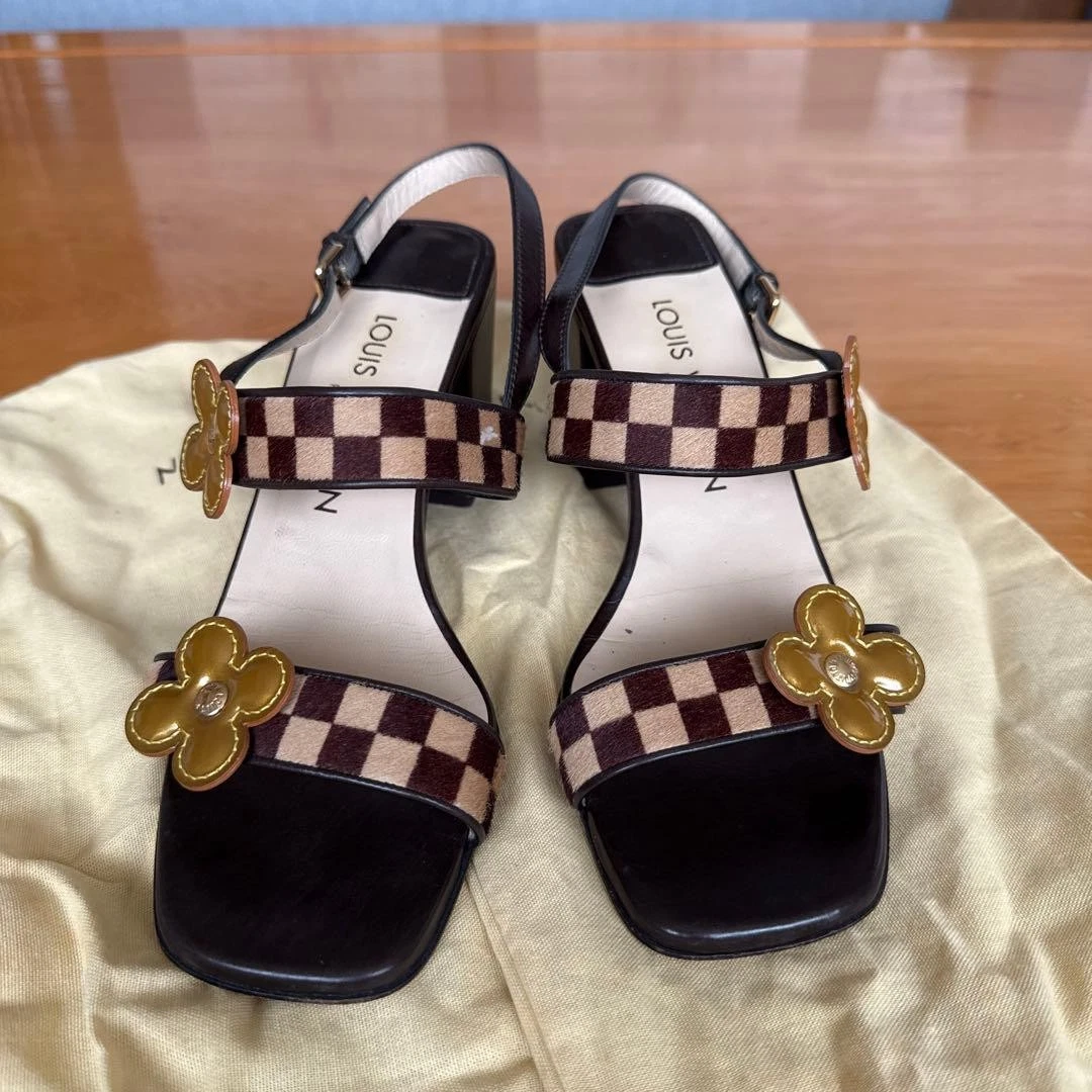 Louis Vuitton Damier Shoes In Women's Sandals & Flip Flops for