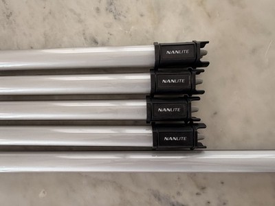 Nanlite PavoTube RGB LED 5-Light Lot   4x PavoTube 15C + 1x PavoTube 30C
