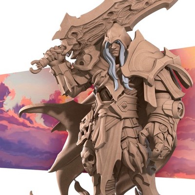 Undead Lich Lord - Death Knight  Arthas - Bite the Bullet - Dungeons and Dragons