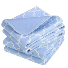   Washable Bed Pads 34" x 36" Pack of 2 Incontinence Mattress Protector Anti-...
