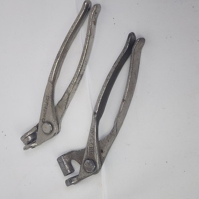 Vintage Wedgelock Monogram Cleco Fasteners Pliers Tool 6-1/2'' Long