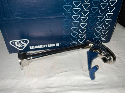 T&S Brass B-1220 Glass Filler, 8" Deck Mount Pedestal, 3/8 Inch Npt Female Inlet - Picture 2 of 9