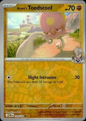 Arven's Toedscool 109/182 Reverse Holo Destined Rivals