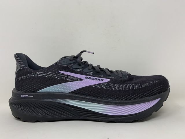 Women's Brooks Ghost 17, Grey/Clearwater/Purple, 9.5 D Wide US | eBay