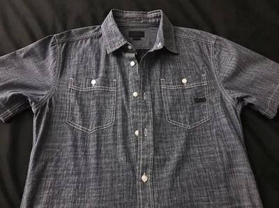 Chemise en jean décontractée à manches courtes - Photo 1/2
