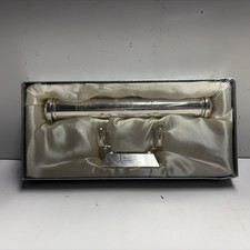 Birth Certificate Holder with Stand Silver Plated. Elegance Silver