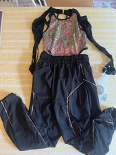 Revolution Tenth House Black Hip Hop Dance Costume LC TH26032