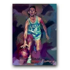 Bob Cousy #10 Art Card Limited 39/50 Edward Vela Signed (Boston Celtics) HOF