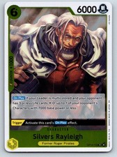 Silvers Rayleigh OP14-108 Rare The Azure Sea's Seven One Piece Foil Near Mint