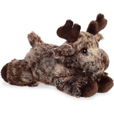 Aurora Mini Flopsie Maia Moose 8-Inch Stuffed Animal Plush