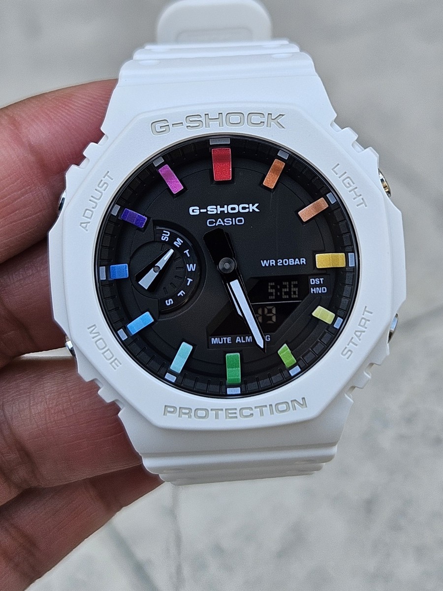 CASIO G-SHOCK カスタム　GA-2100SB Casio G-Shock Analog-Digital GA-2100SB-1AJF | Sakurawatches.com
