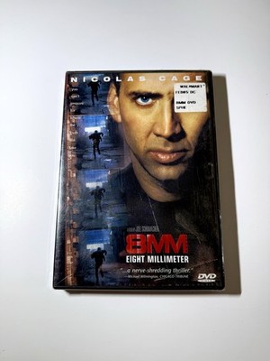 8MM (DVD, 1999, Closed Caption) new sealed - Nicolas Cage OOP￼