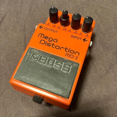BOSS Mega Distortion MD-2 Gitarren-Effekt-Pedal gebraucht JAPAN