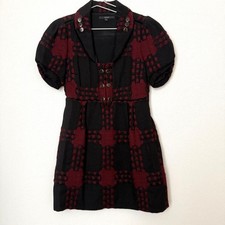 USED GUCCI CHECKED DRESS SIZE 40 GOOD