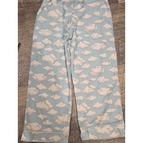 Nick & nora kids 4t cloud pajama set flannel boys girls unisex - Picture 4 of 5