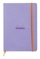 Rhodia Rhodiarama Soft Notebook - 80 Lined Sheets - 6 x 8 1/4 - Iris