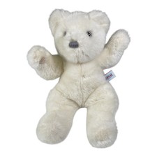 Heartline 10" White Polar Bear Plush 1988 Vintage Stuffed Animal Toy Winter Core