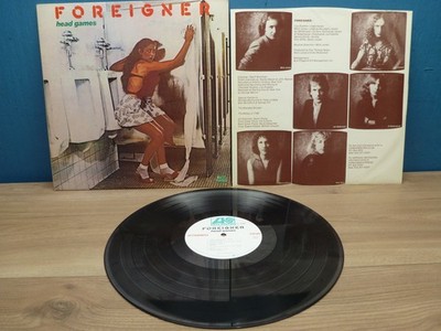 FOREIGNER ''Head Games'' Vinyl LP Album 1979 Atlantic Records SD 29999 G/VG+