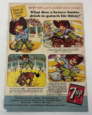 1959年 7UP Fresh-Up Freddie フレッシュアップ フレディ