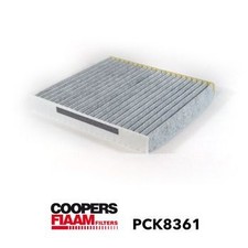 Coopersfiaam Innenraumfilter Aktivkohle 253Mm für Audi A3 Cabrio Limo Q2 Q3 TT