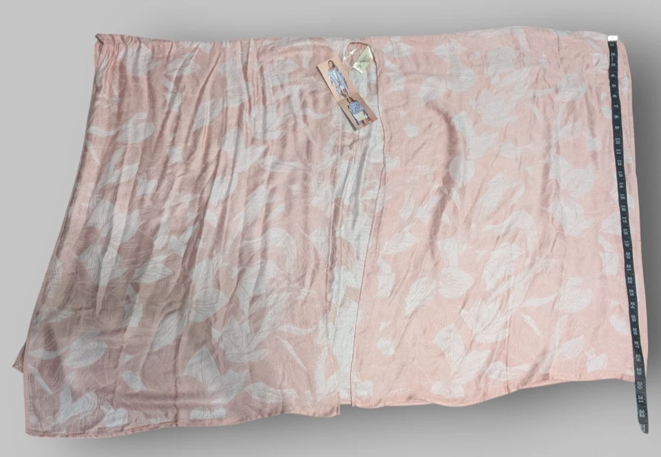 Simply Noelle Women's BLUSH Scarf Wrap - Versatile Multi-Way Cover Up Shawl - Image 4 of 4