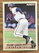 1994 Fleer - Major League Prospects Chipper Jones #18