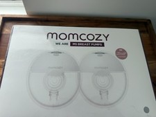 Momcozy S12 9-Levels Double Wearable Breast Pump - White