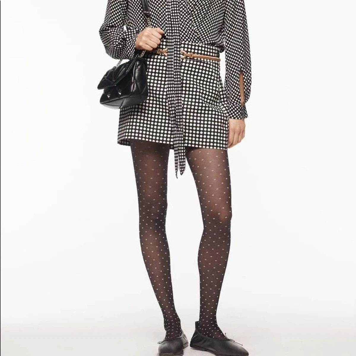 Zara polka hot sale dot skirt ebay