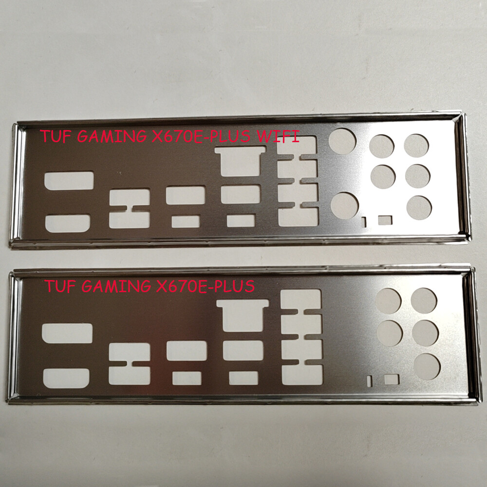 1Pcs For Asus TUF GAMING X670E-PLUS WIFI I/O Shield BackPlate Blende Bracket