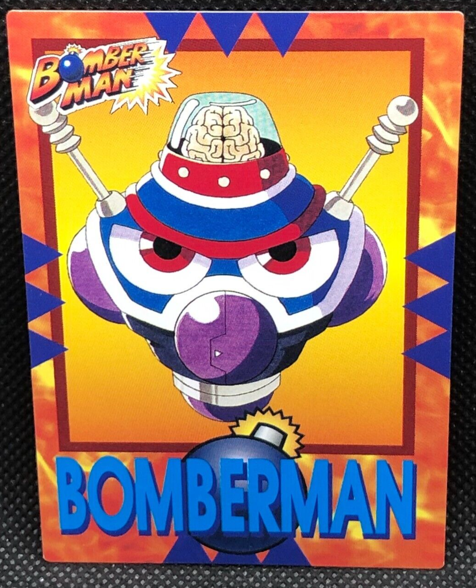 bugler head Bomberman Card TCG No.23 Amada Hudson soft 1996 Japan