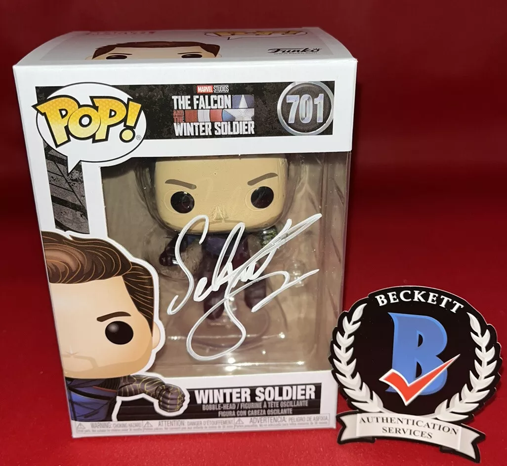 SEBASTIAN STAN SIGNED THE FALCON AND THE WINTER SOLDIER FUNKO POP