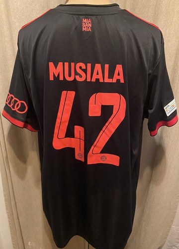 FC Bayern München Adidas Champions League Trikot 2022/23 + Nr.42 Musiala Gr.XXL